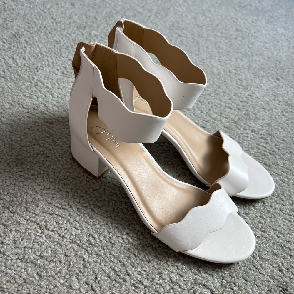 White heels